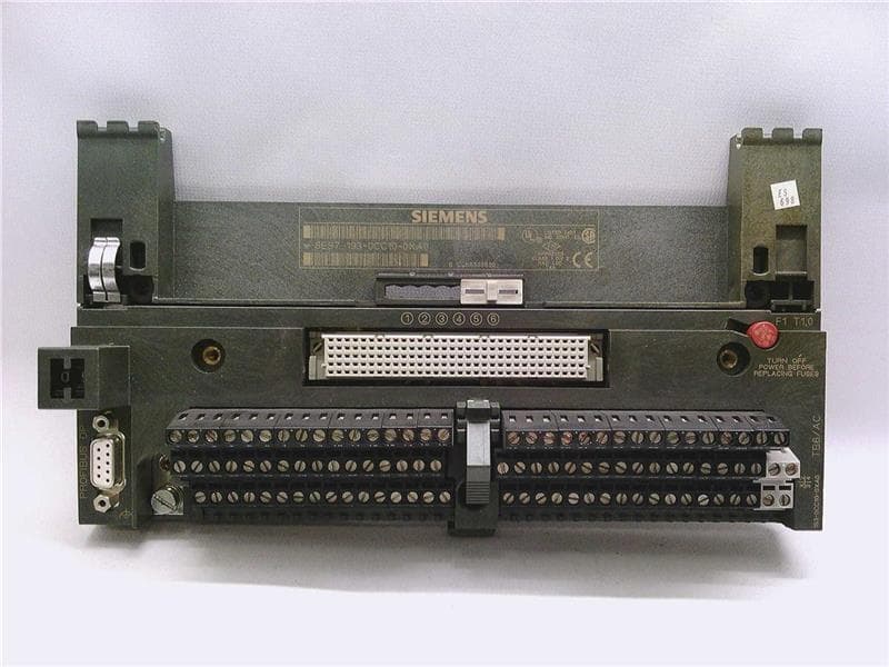 Terminal Block TB6/AC for ET 200B, 2‑wire screw terminals, 235 mm width