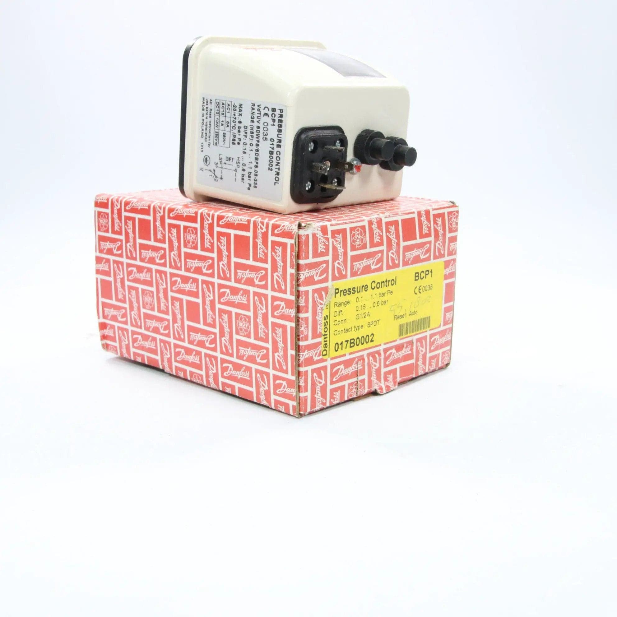 Danfoss 017B0002 BCP1 Pressure Control