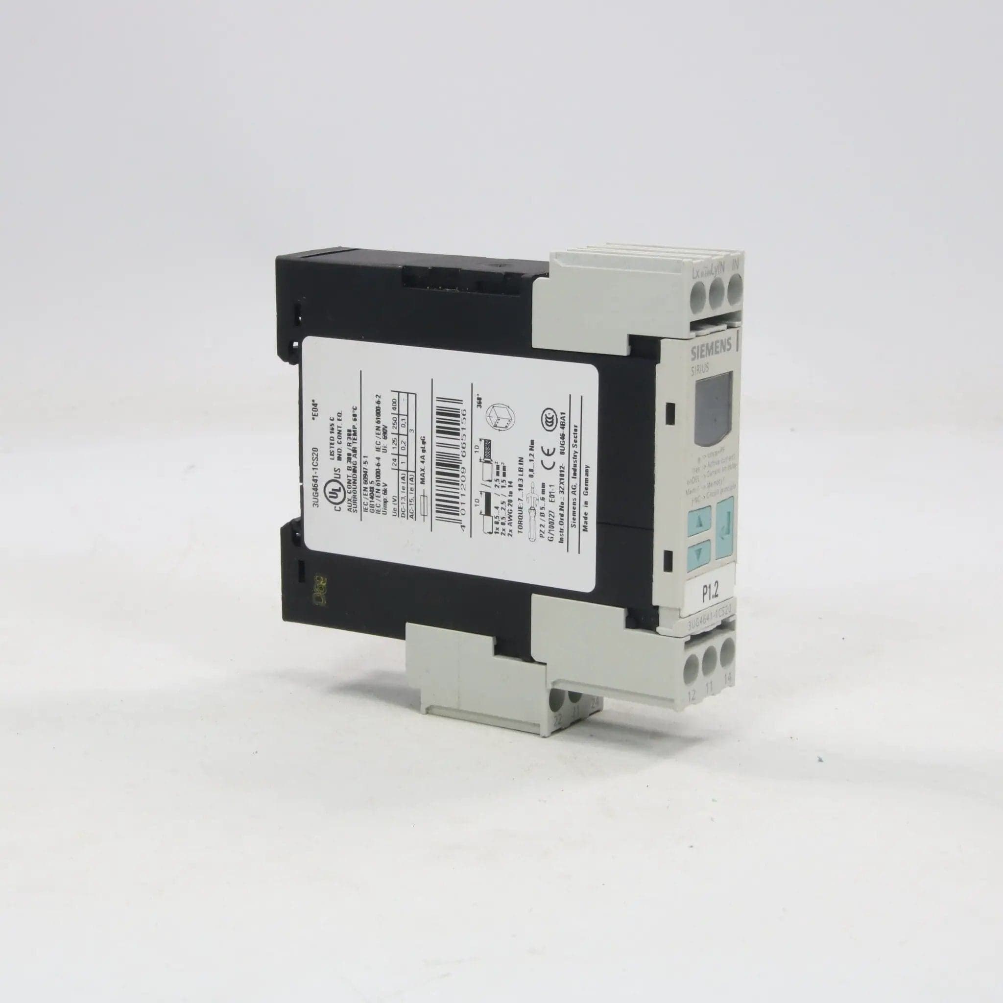 Siemens Sirius 3UG4641-1CS20 Monitoring Relay