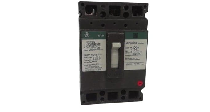 Molded Case Circuit Breaker, 3-Pole, 70 A, 480 VAC, E150 Frame