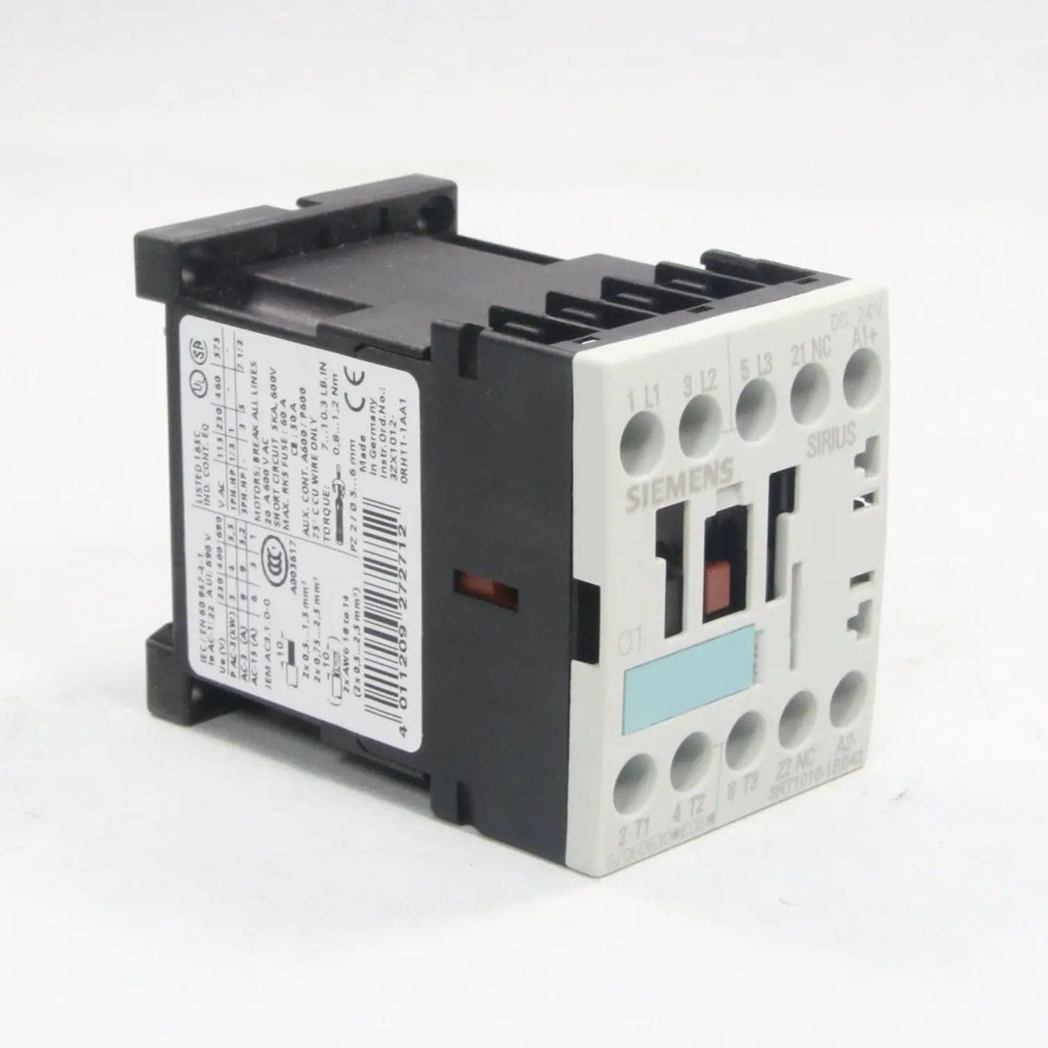 Siemens 3RT1016-1BB42 Contactor