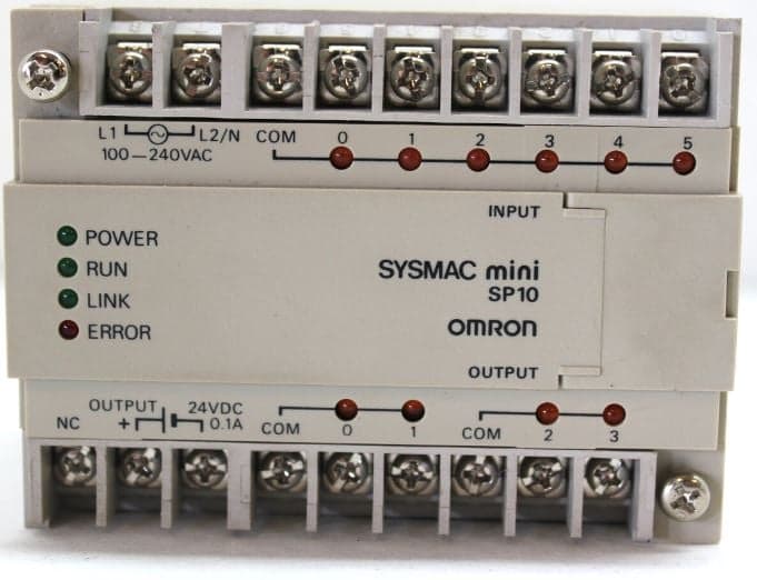 SP10-DR-D programmable controller CPU, 24 VDC, relay outputs