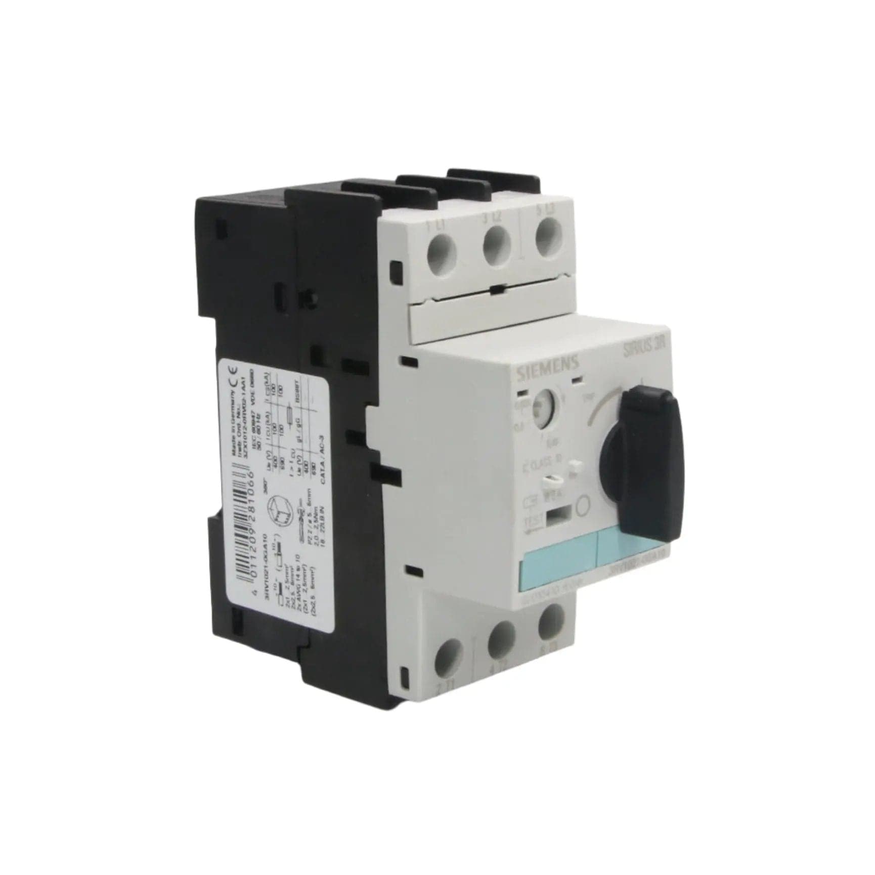 Siemens 3RV1021 0GA10 Circuit Breaker